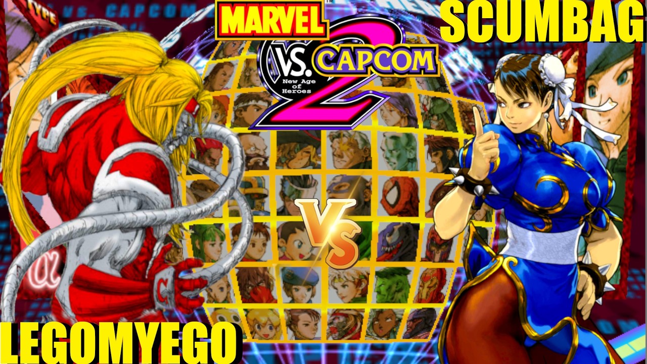 Marvel vs Capcom 2: SCUMBAG vs LEGOMYEGO