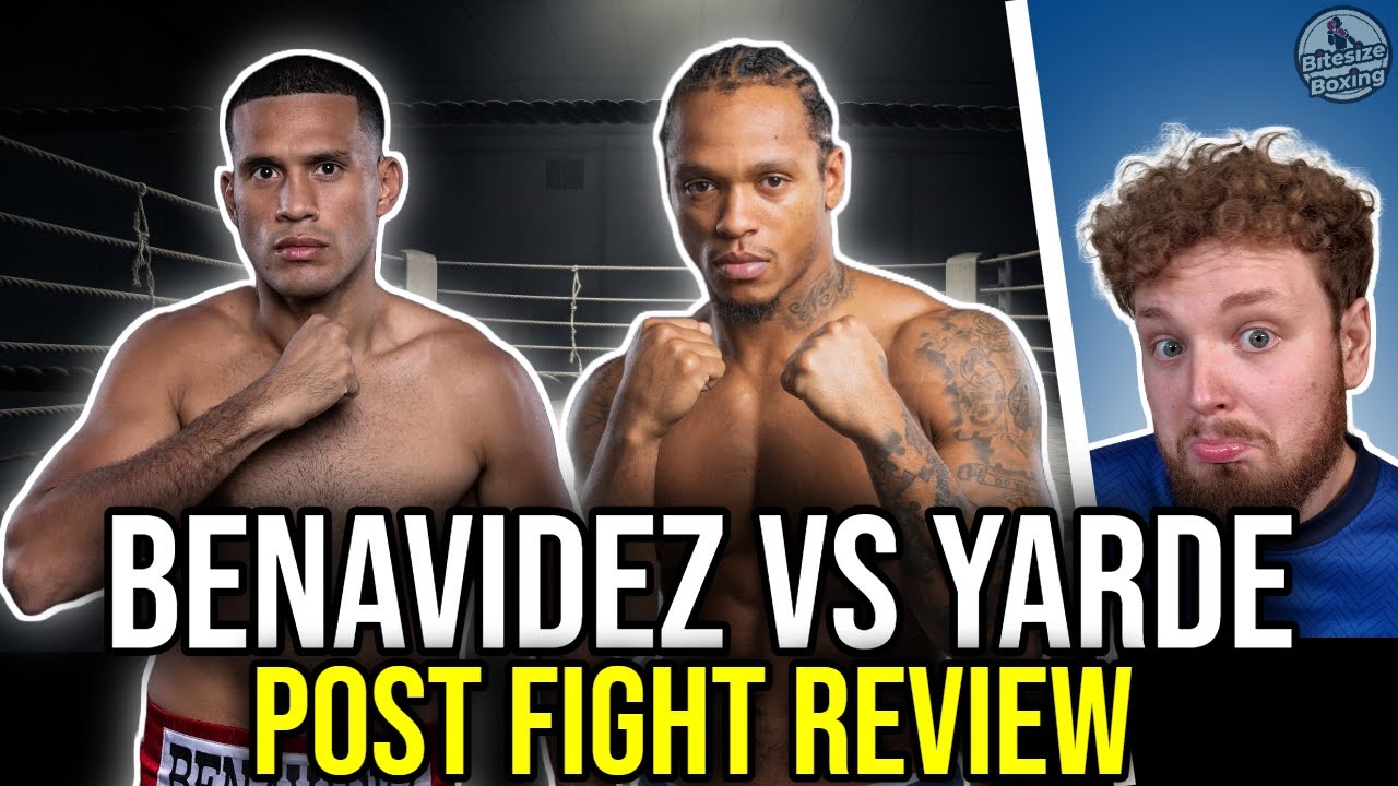 DESTRUCTION! DAVID BENAVIDEZ VS ANTHONY YARDE | FIGHT REACTION