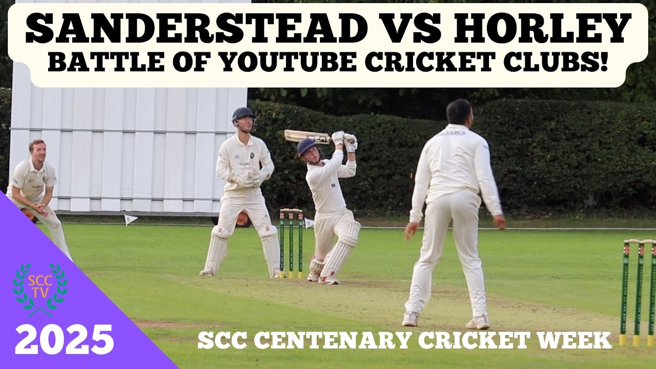 BATTLE OF YOUTUBE CRICKET CLUBS!  Sanderstead vs Horley, 1st XI Surrey Championship