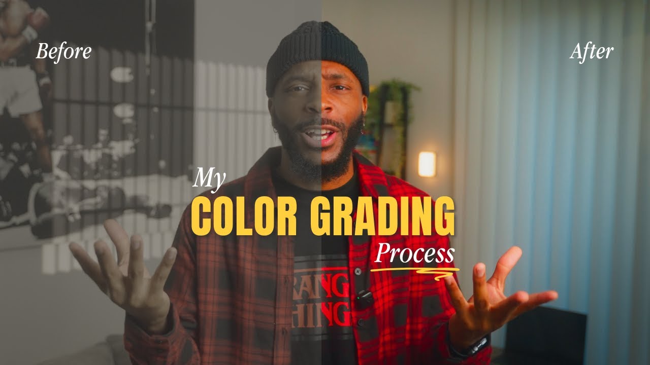 How I Color Grade My Talking Head Shots (Behind The Edit - Ep 01)