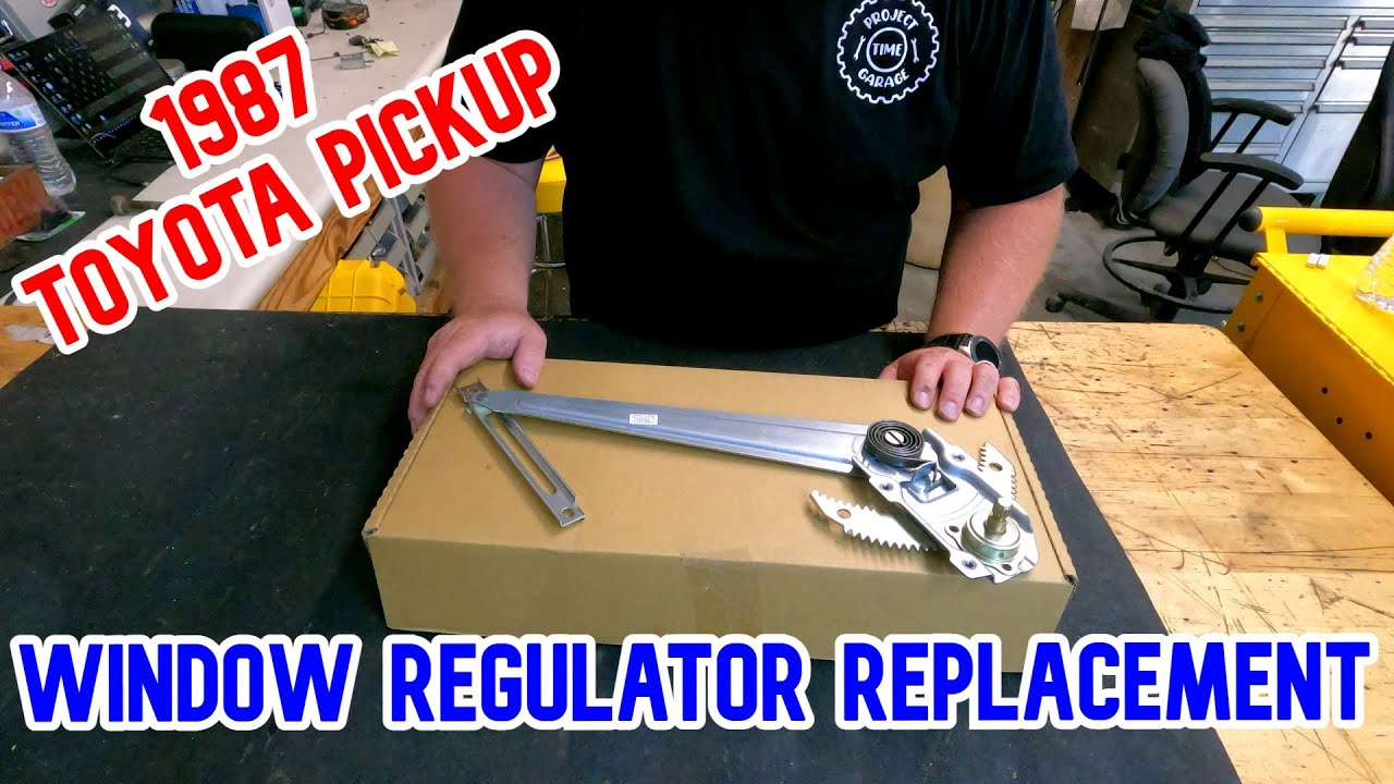 Replacing the Window Regulator in a Toyota Pickup