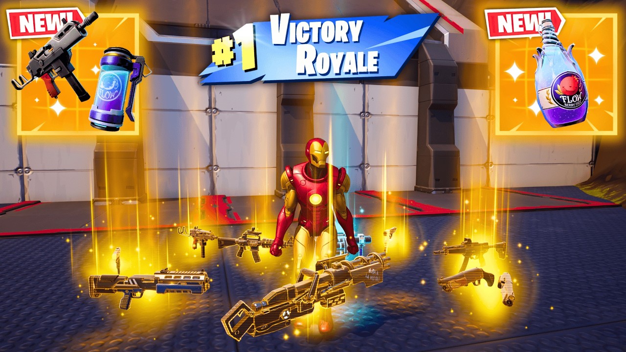 ALL MYTHIC AND EXOTIC GUNS IN FORTNITE (NEW! Fortnite Chapter 7 Season 1)