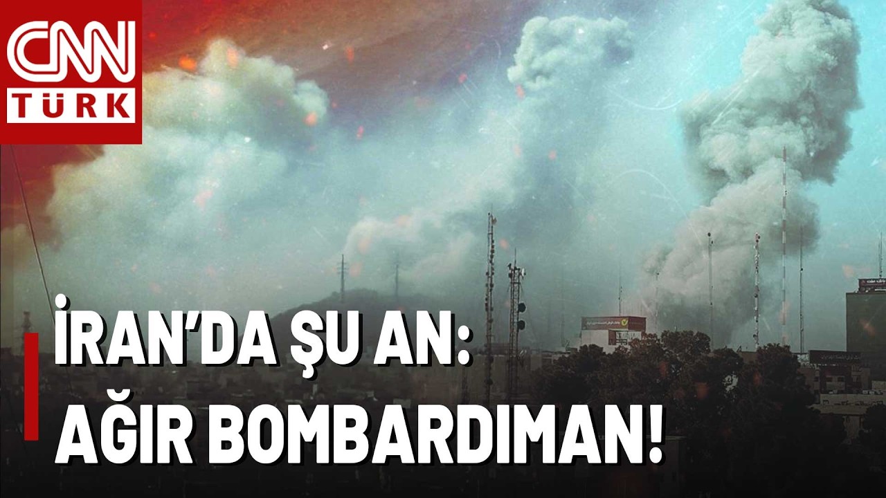 🚨İran Şu An Ağır Bombardıman Altında! İsrail Saldırı D&uuml;zenliyor...