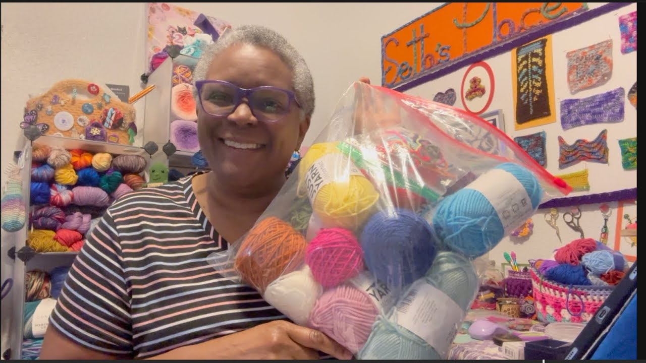🧶💜😄 Проект по увеличению числа подписчиков?! — Что я делаю с этой пряжей! 🧶💜