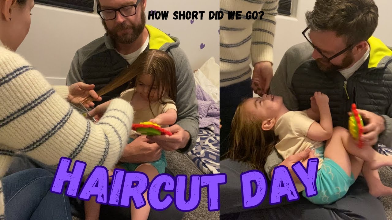 How much did we chop off? Haircut day