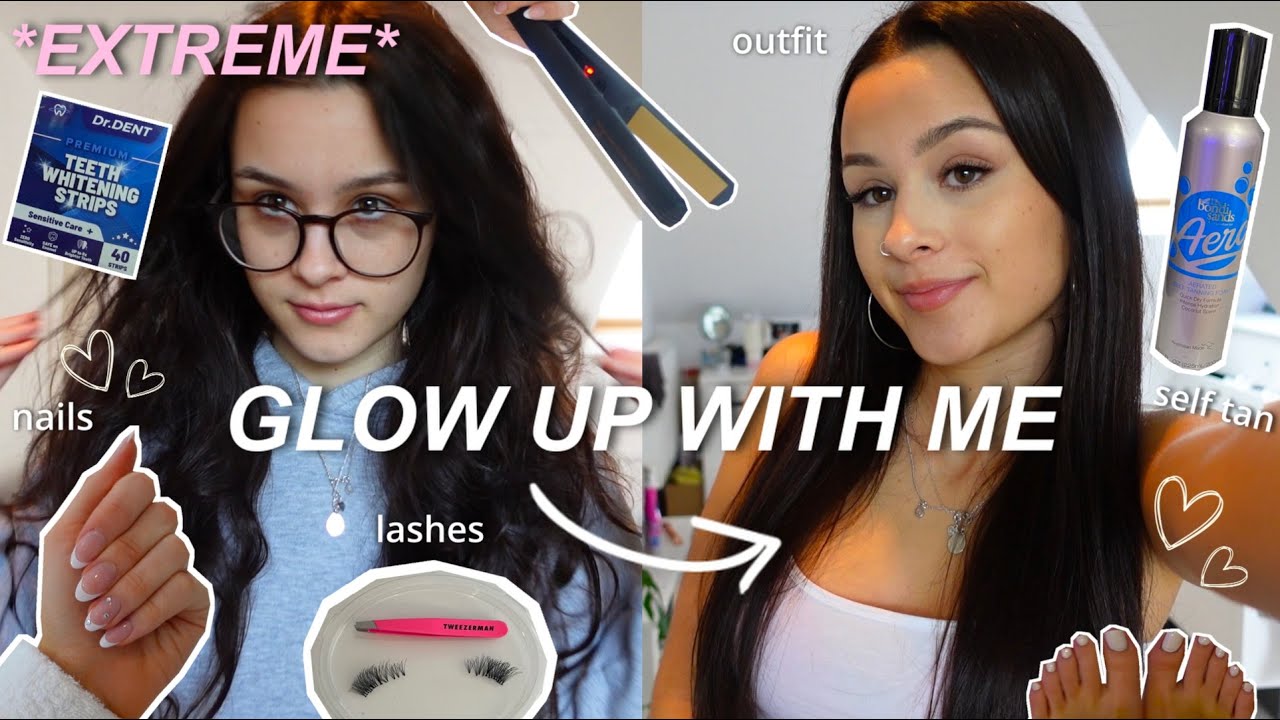 EXTREME 24 HOUR GLOW UP TRANSFORMATION *at home* ✨