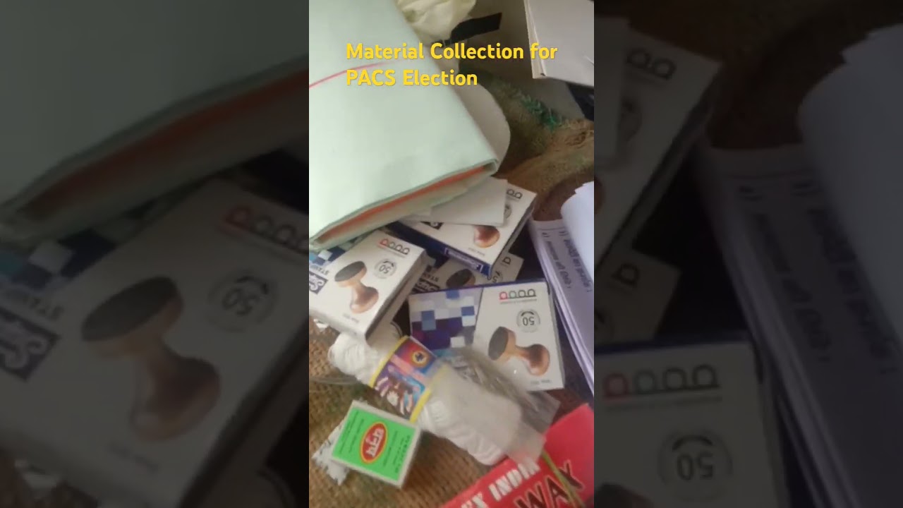 Election Material | Material Collection for PACS Elections