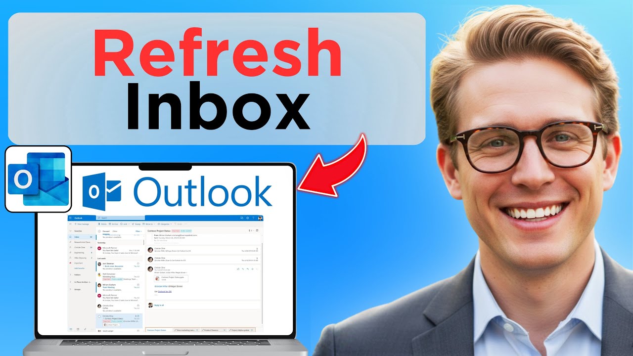 Как обновить папку &laquo;Входящие&raquo; в Outlook (обновлено в 2026 году)