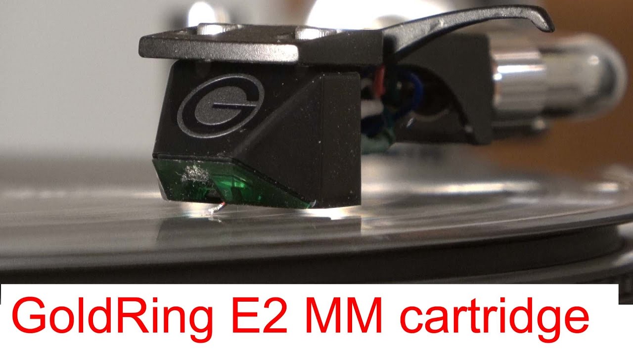 MM phono cartridge GoldRing E-2 test w 6C33C-B SE tube amp. 포노 카트리지 사운드, 허송세월 공학실험실