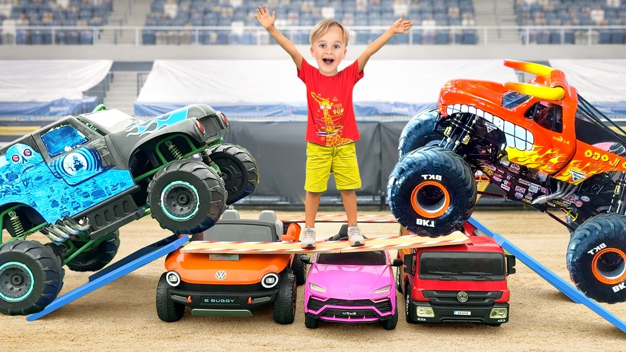 Крис и Майк посещают шоу Monster Jam