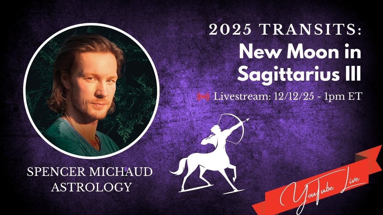 New Moon in Sagittarius III - 2025 Transits