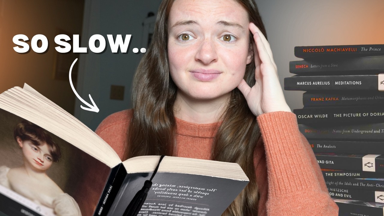 I Tried Classics for the FIRST TIME (as someone who hates slow books)