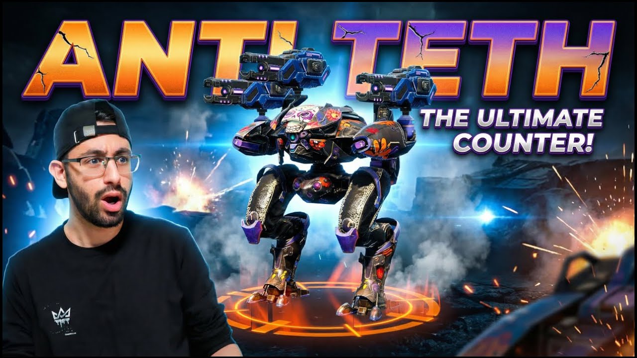 Ух ты! Эребус становится настоящим убийцей Тета! | Бесплатная игра War Robots (WR)