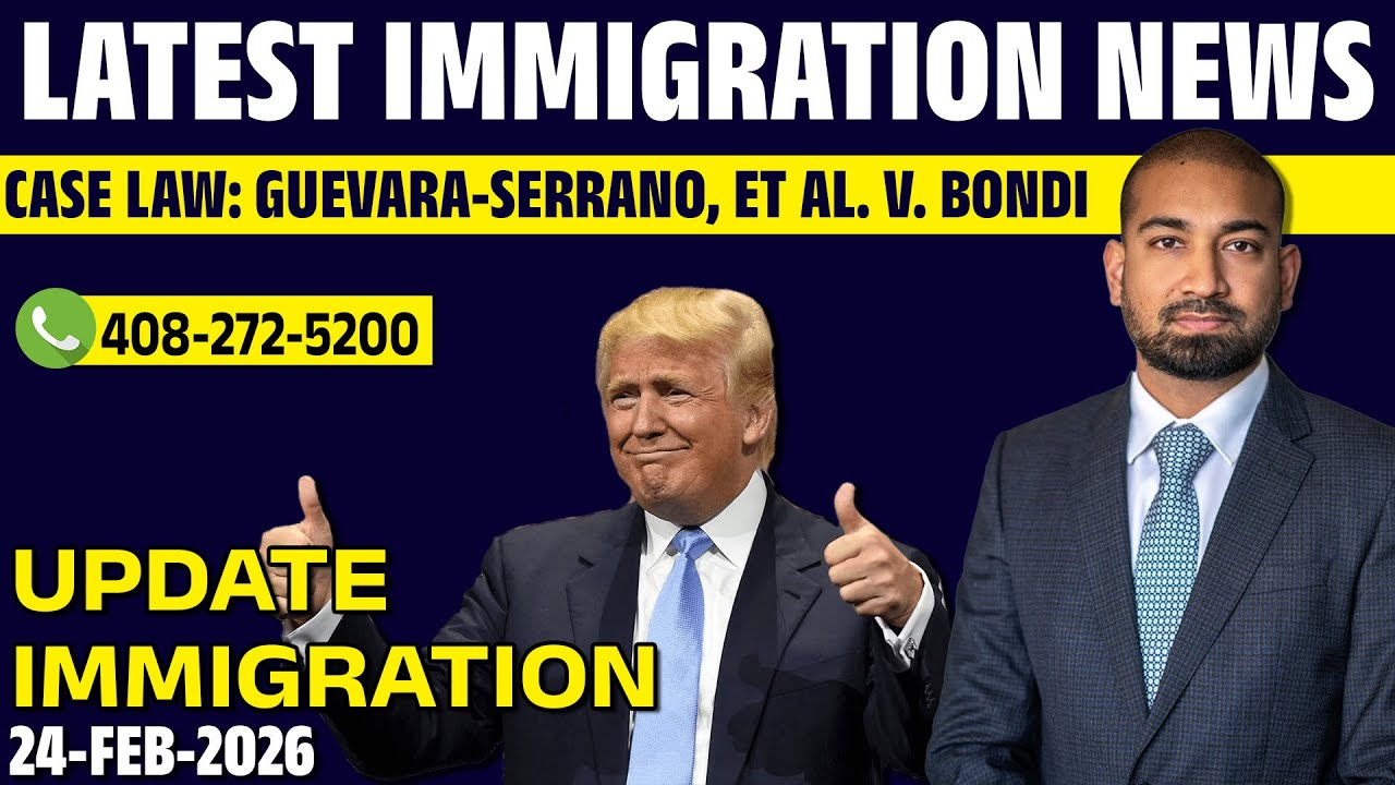 Update Immigration 24 Jan 26 | Case Law: Guevara-Serrano, et al. v. Bondi