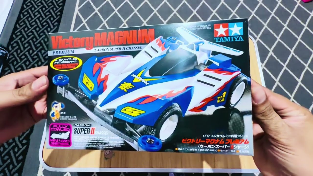 Nostalgia Mainan Jadul Tamiya Mini 4WD Victory Magnum