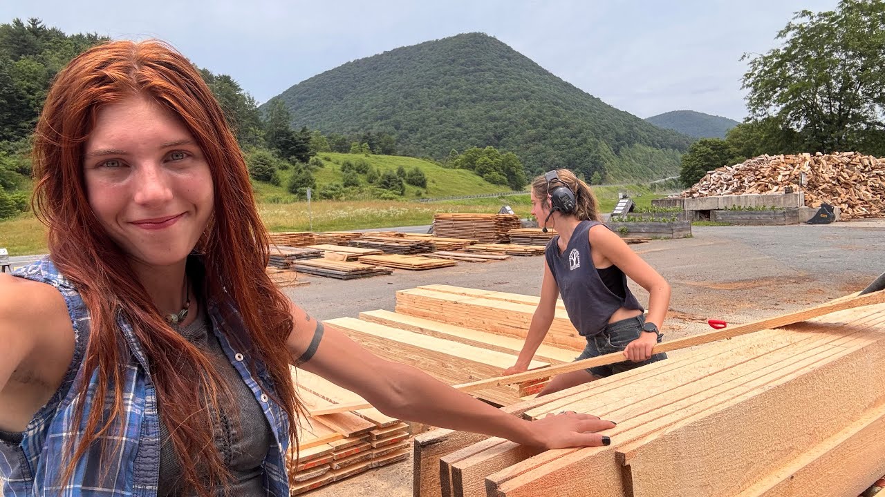 A change of plans… + a peek at the raw product before it’s turned into T&G