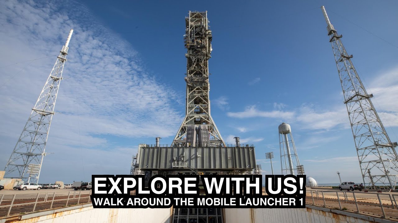 EXPLORE WITH US! Walking Tour of the Mobile Launcher, Part 1