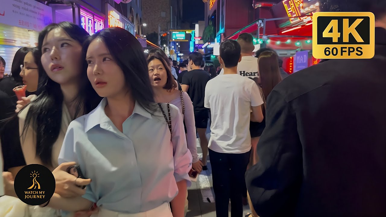 [Itaewon 4K] Seoul Night Walk!! ~ What’s Really Happening in Itaewon at Midnight? 🤯