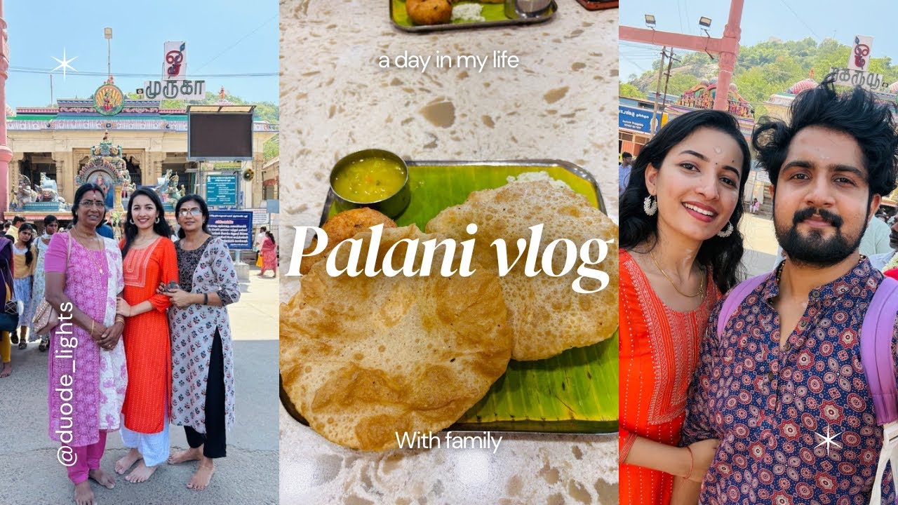 Palani Temple Visit with Family ❤️ | Malayalam Vlog  #vlog #palani #malayalamvlog #trending 