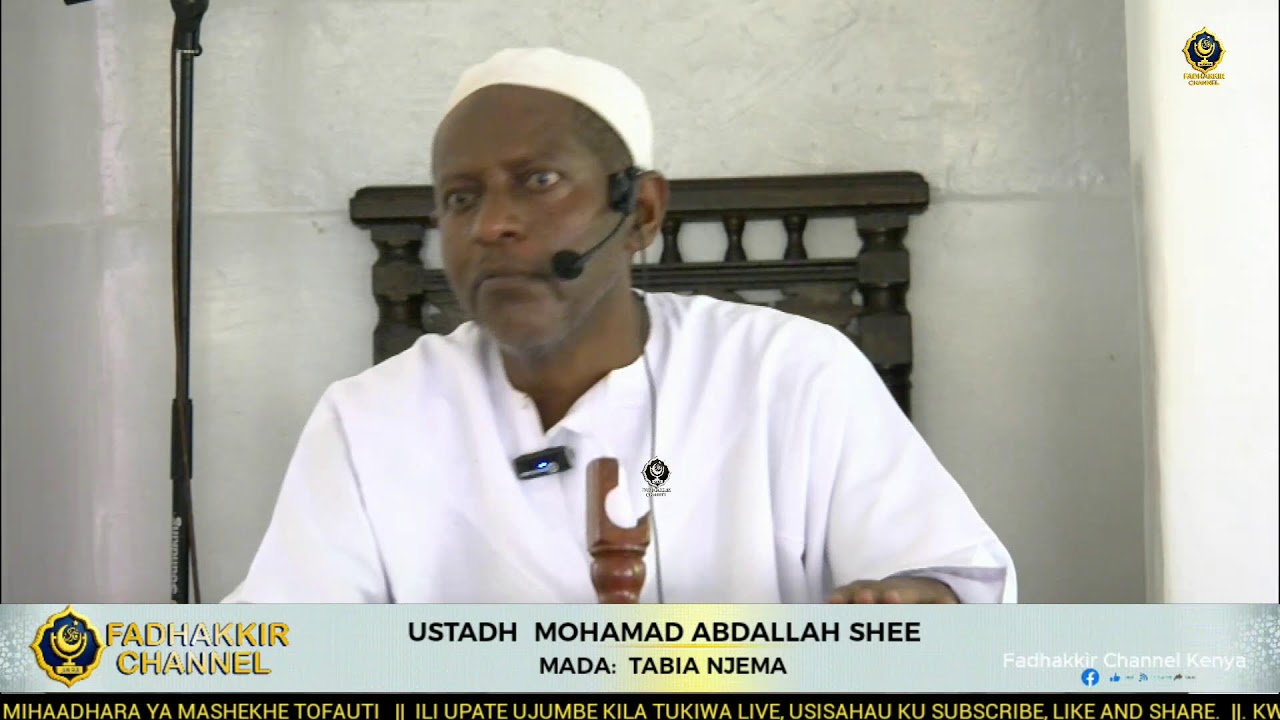 🔴#LIVE DARSA MASJID SHEIKH NASSOR MALINDI