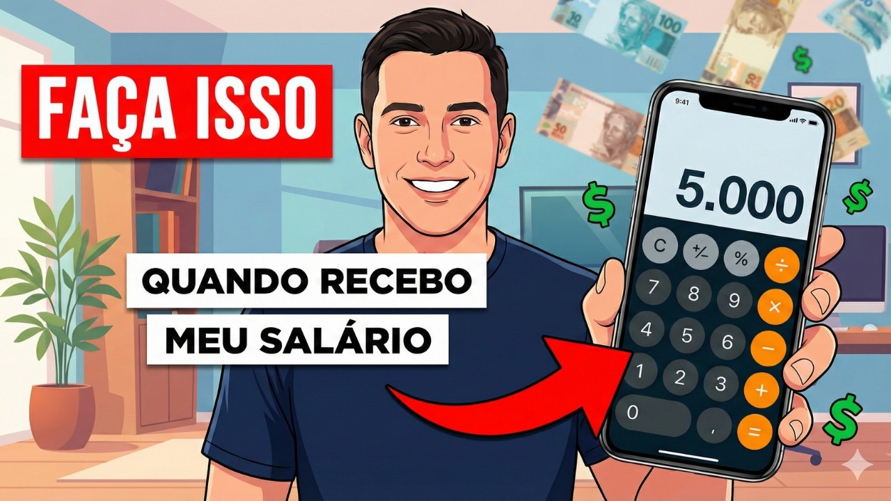 FAÇA ISSO SEMPRE QUE RECEBER SEU SALÁRIO | Rotina de Pagamento