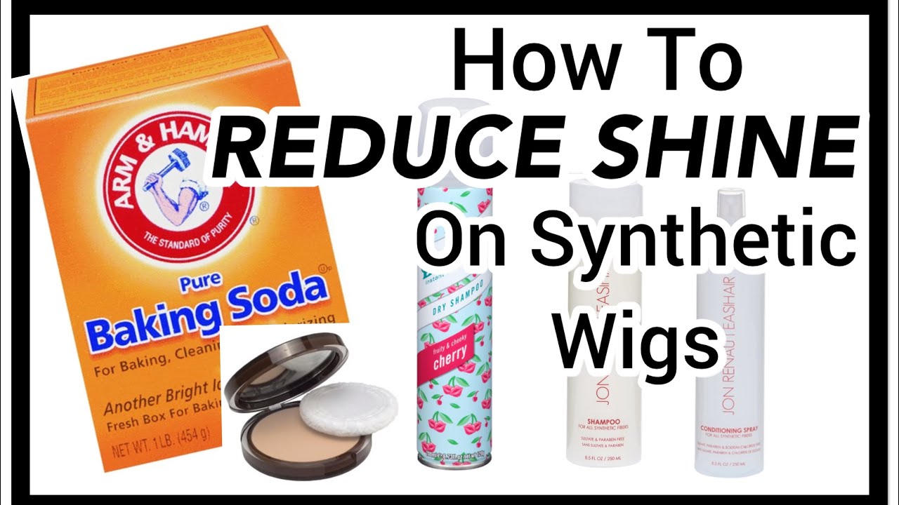 HOW to REDUCE SHINE on SYNTHETIC WIGS! | DEMO of BAKING SODA BATH! | TAZS Wig Tips!