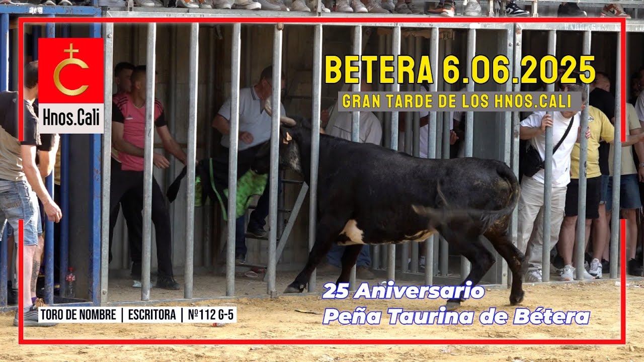 Betera 6▫️06▫️2025 Hnos Cali▫️Grandiosa Tarde del Ganadero de Moixent