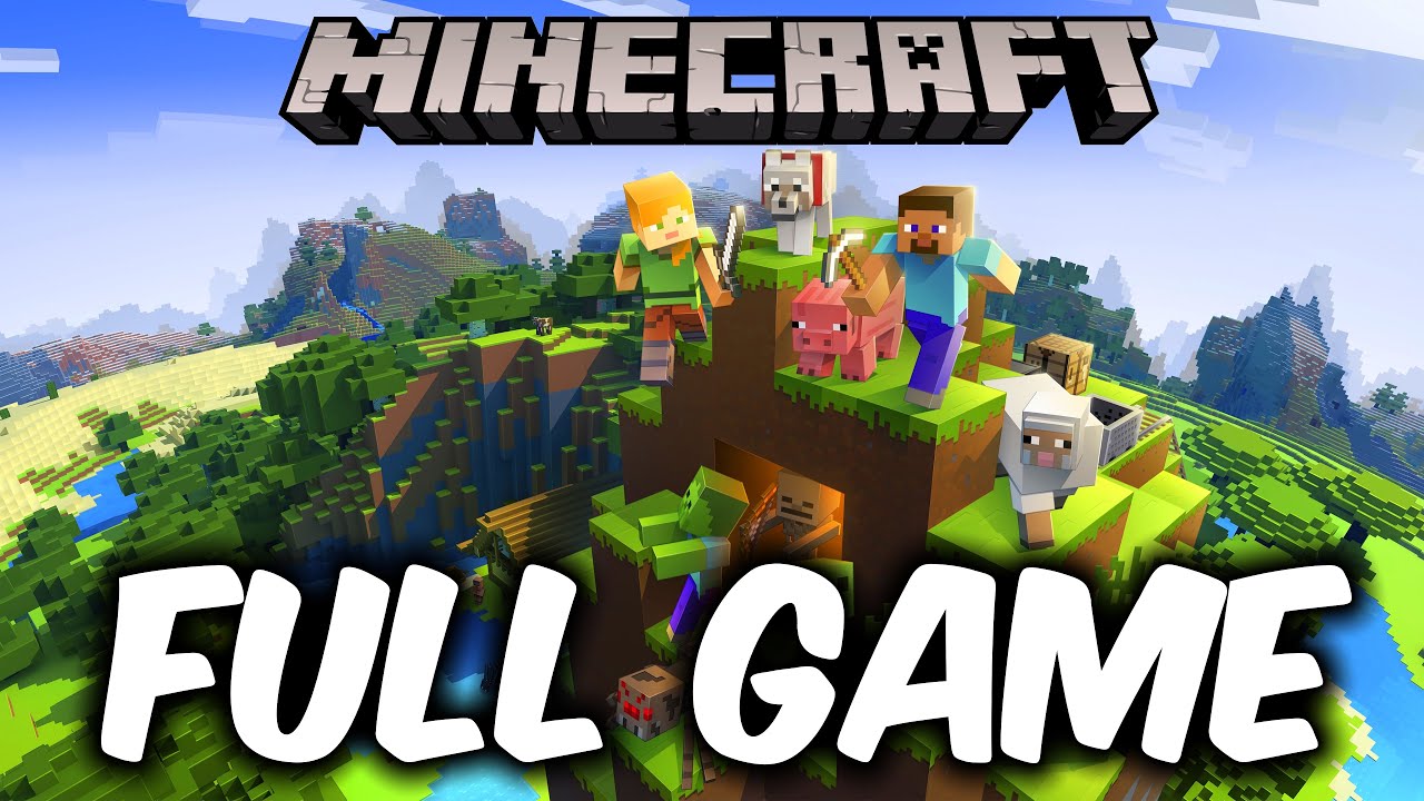 Minecraft Survival - FULL GAME Walkthrough - No commentary