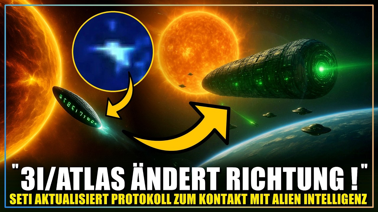 3I/Atlas Kurskorrektur: SETI bereitet sich auf au&szlig;erirdischen Kontakt & Alien Signale vor!