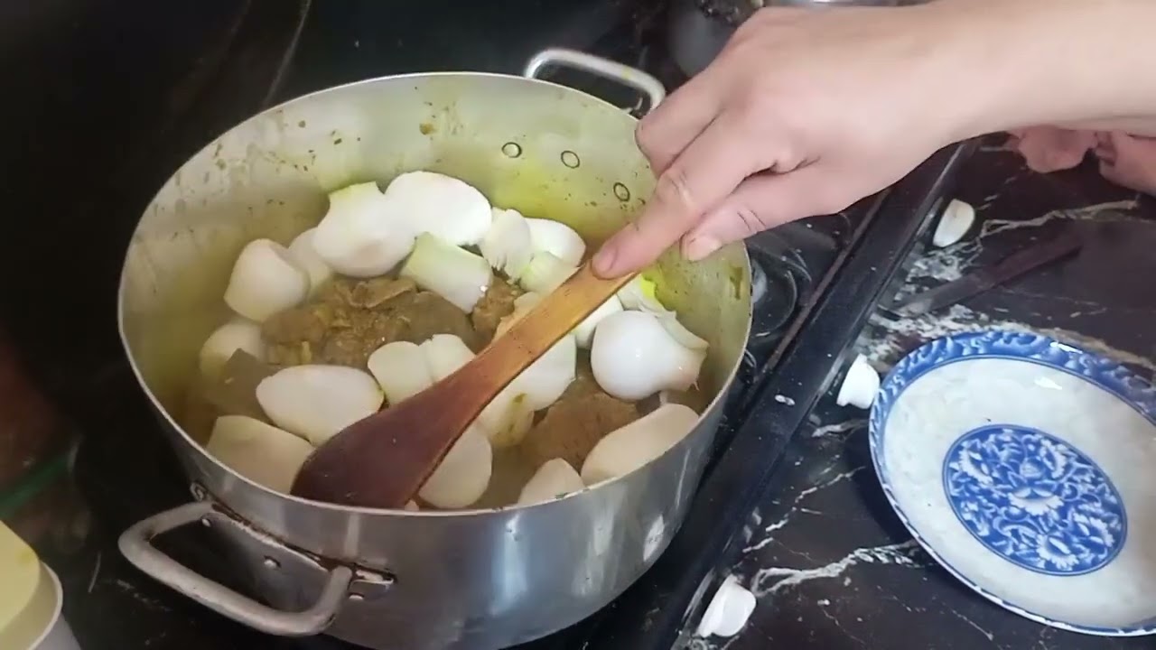 تحضير اللحم بالبصلة او الفريت و أيضا السفة 😋😋😋😋😋🍗🍗🍗😋😋😋😋