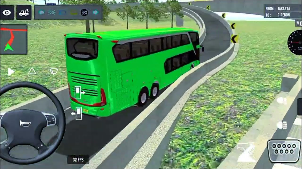 Indonesia Coach Bus Driving | Euro Bus Simulator 2025 Android Gameplay New @SiTSeTGameplay 