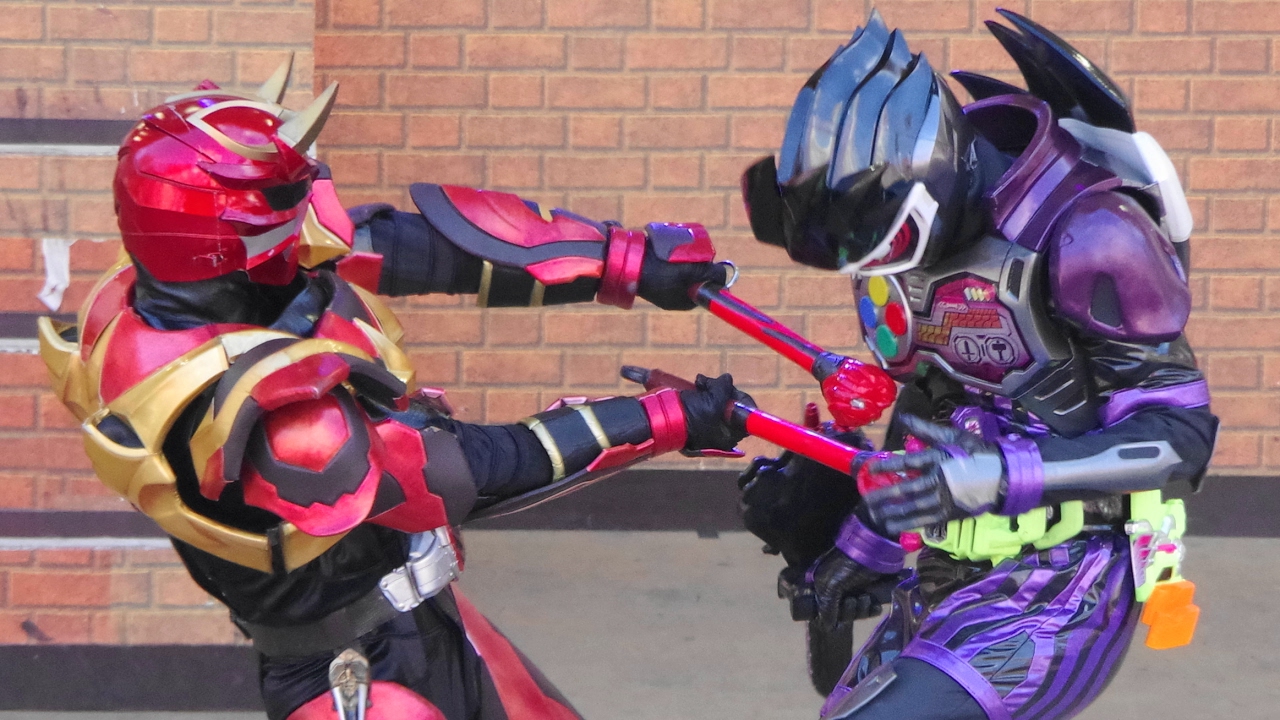 【仮面ライダーエグゼイド】ゲンム×響鬼×轟鬼×斬鬼×ブレイブ 登場！スペシャルショーKAMEN RIDER EX-AID × Kamen Rider Hibiki ひらパー