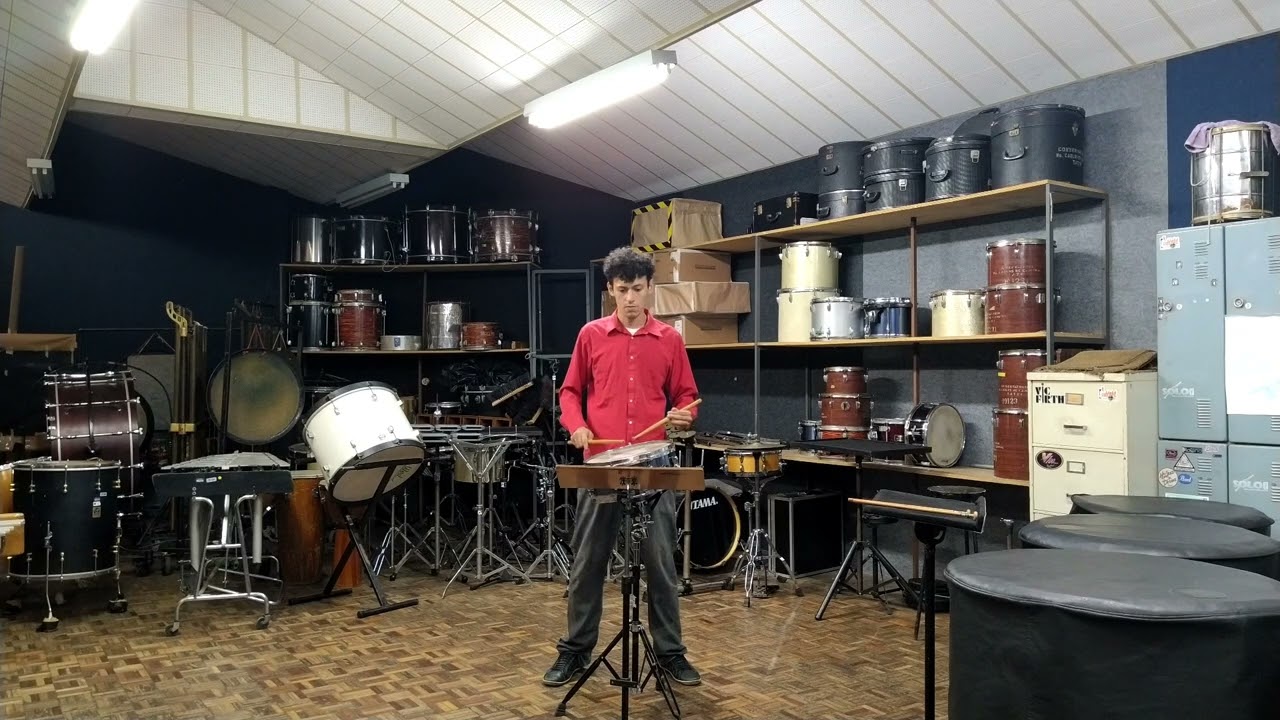 Percussão - Tiago de Lima Neri - Messiaen/Rossini/Beethoven - Excertos orquestrais.