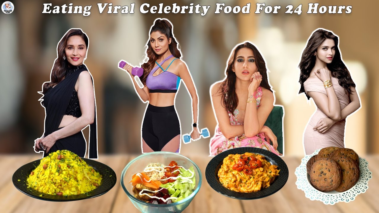 Testing Out Viral CELEBRITY Food Recipes For 24 Hours | Cooking Celebrity Recipes for 24 Hours | HP