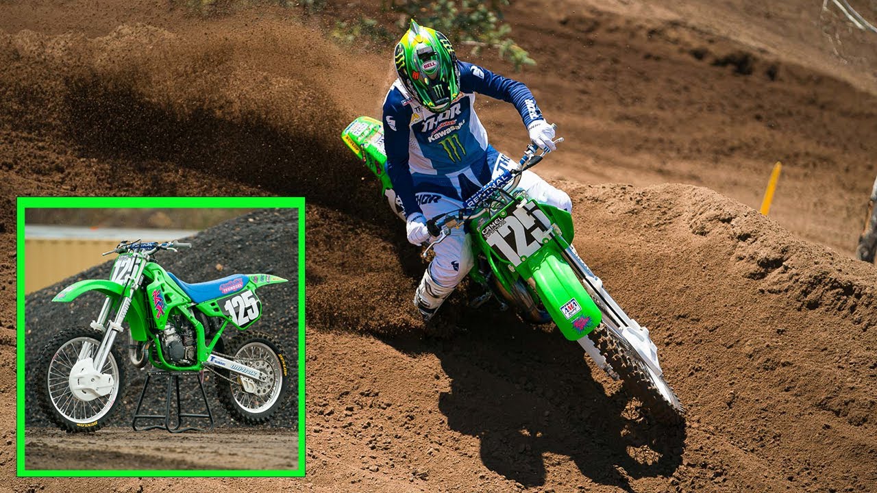 Jeremy McGrath on a 1990 KX125! | RAW #TwoStroke