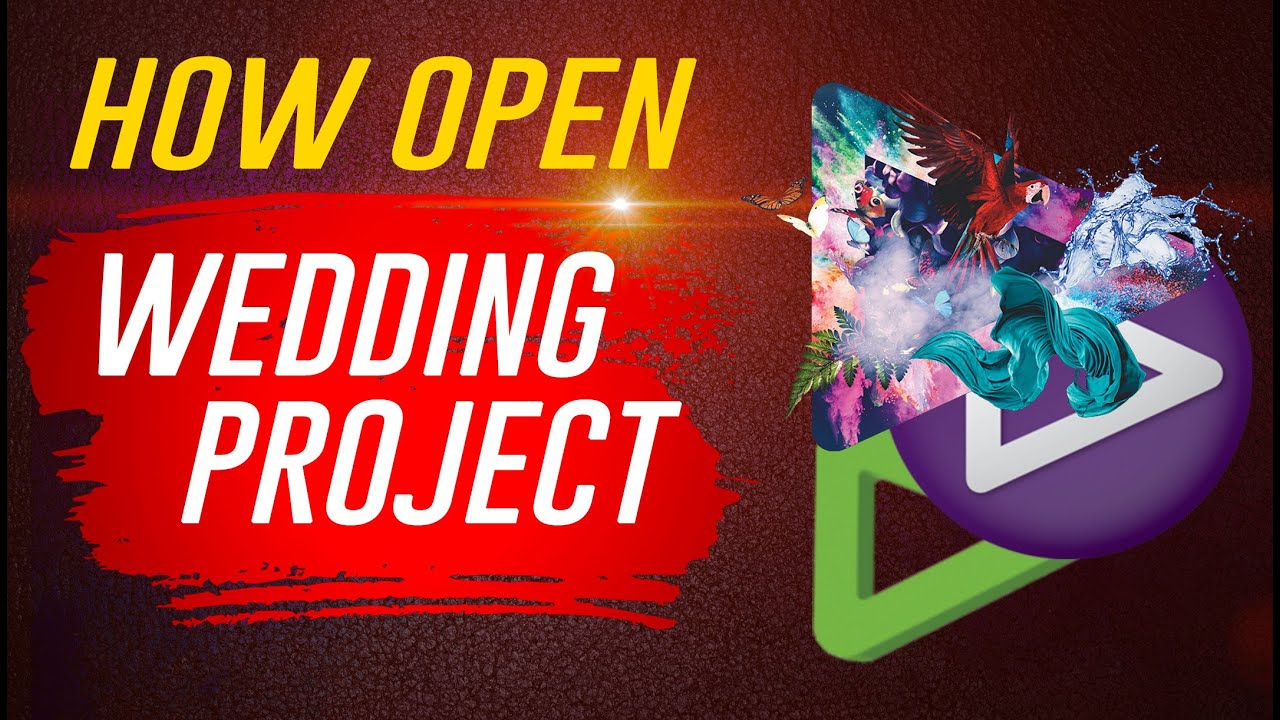 How Open Wedding Project in Edius ? | How to use Edius, Premiere Dongle wedding data projects