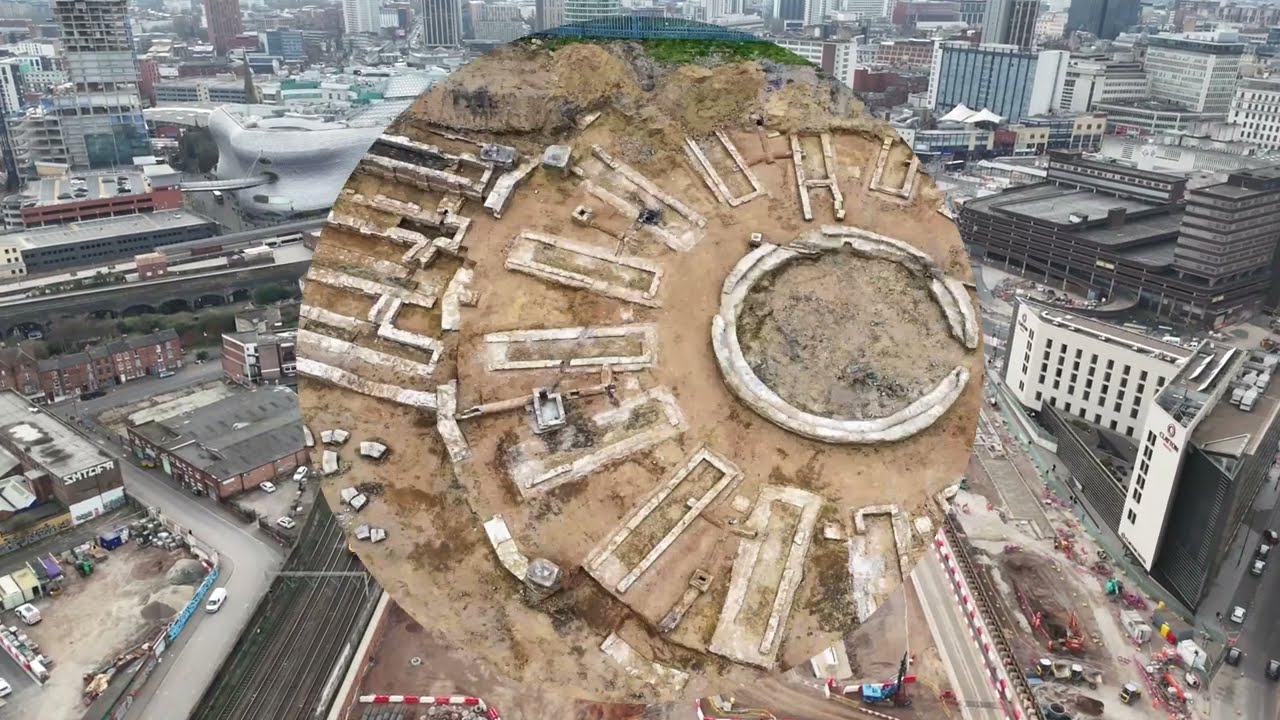 HS2 Curzon street Birmingham big progress in 2025
