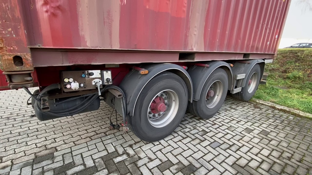 LKW Container Brücke Combitrailer andocken um ein erweitertes Gespann zu bilden Trucker Anleitung