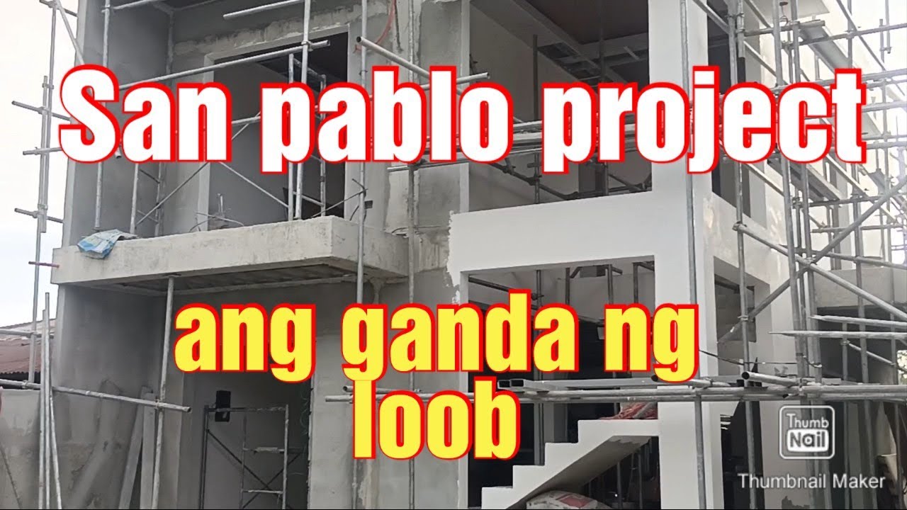 Sann pablo project update kisame na puro Cove at PVC panel