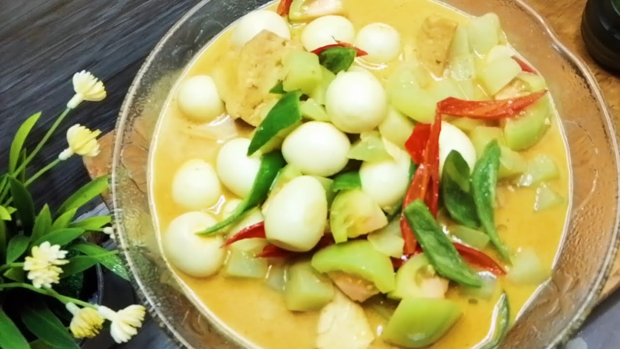 Menu Sahur Praktis! Telur Puyuh Labu Kuah Kari Gurih Bikin Semangat Puasa