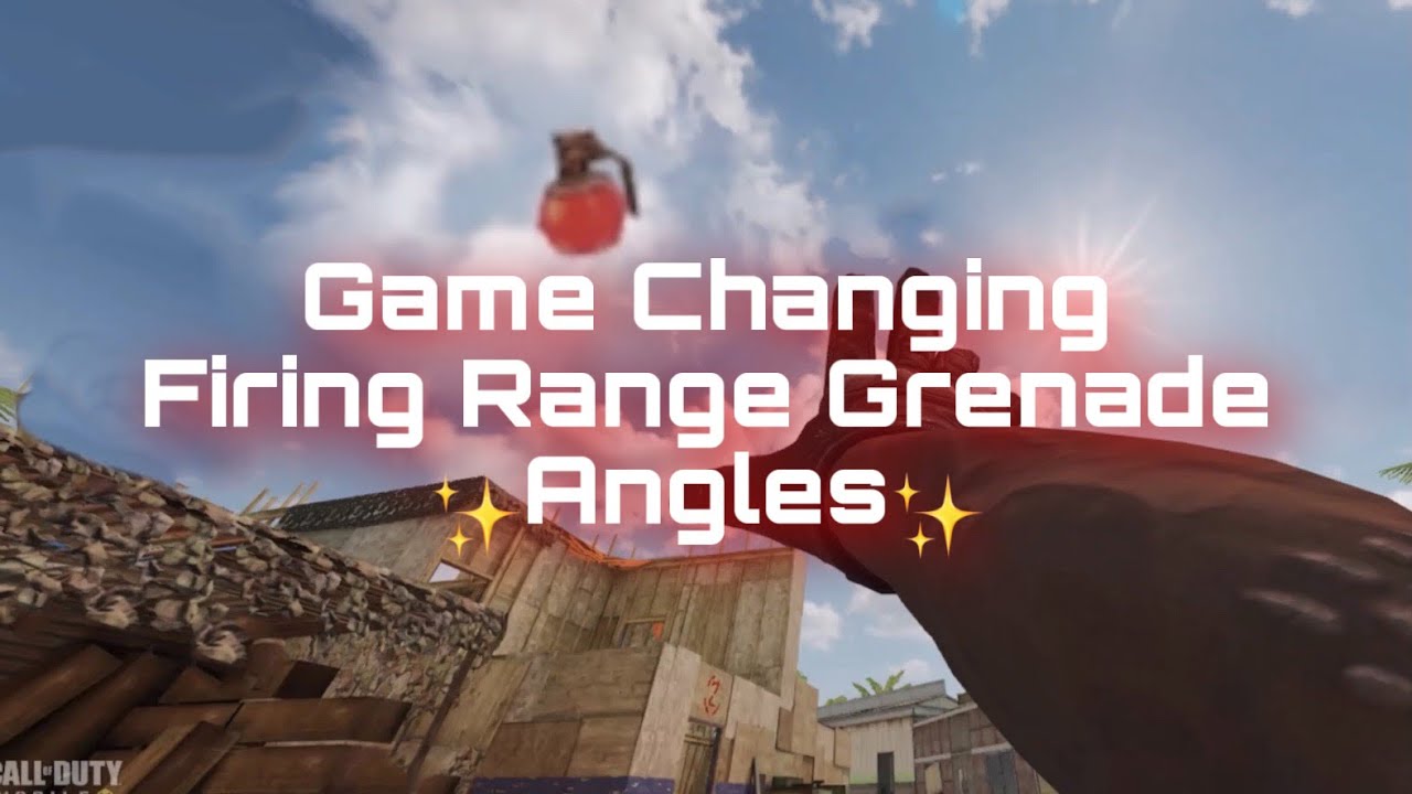 5 Game Changing Grenade/Smoke Angles For Firing Range
