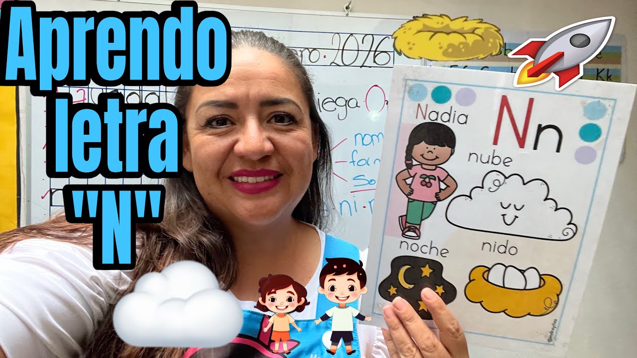 Como enseñarle a tu pequeño la letra “n” 