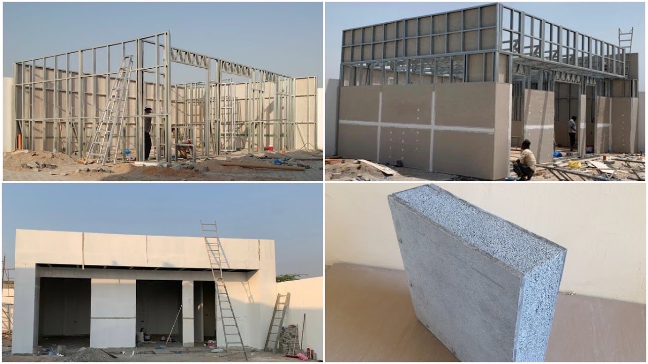 Light gauge steel frame with lightweight concrete insulation technology // looking partners globally