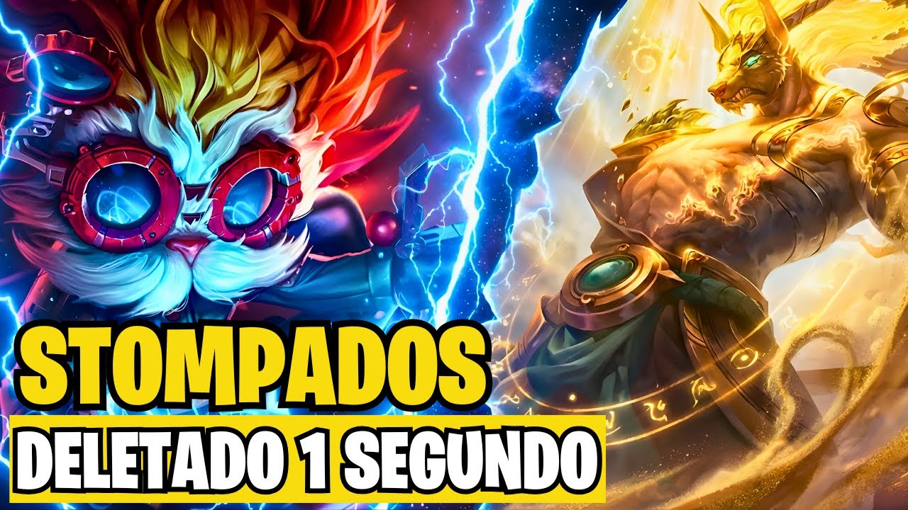 O CACHORRO FICOU TRISTE NEM CONSEGUIU STACKAR | HEIMERDINGER vs NASUS