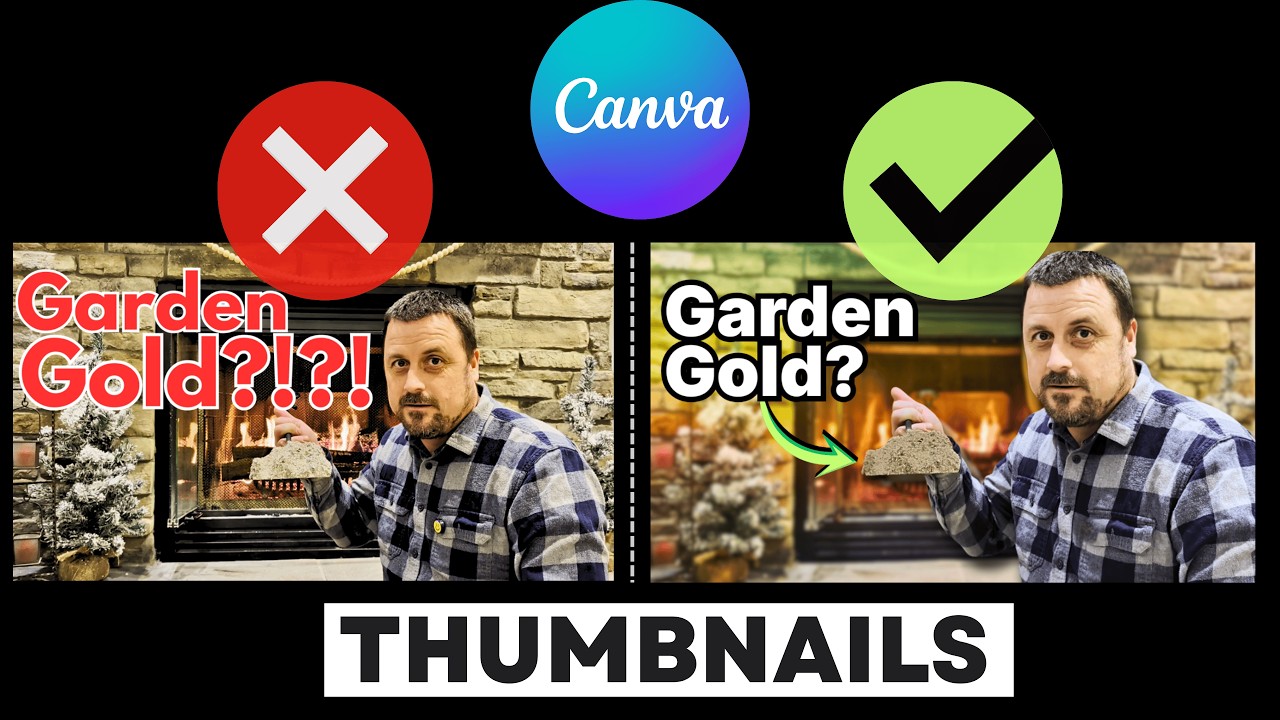 Canva помогает улучшить миниатюры для YouTube (реальный пример)