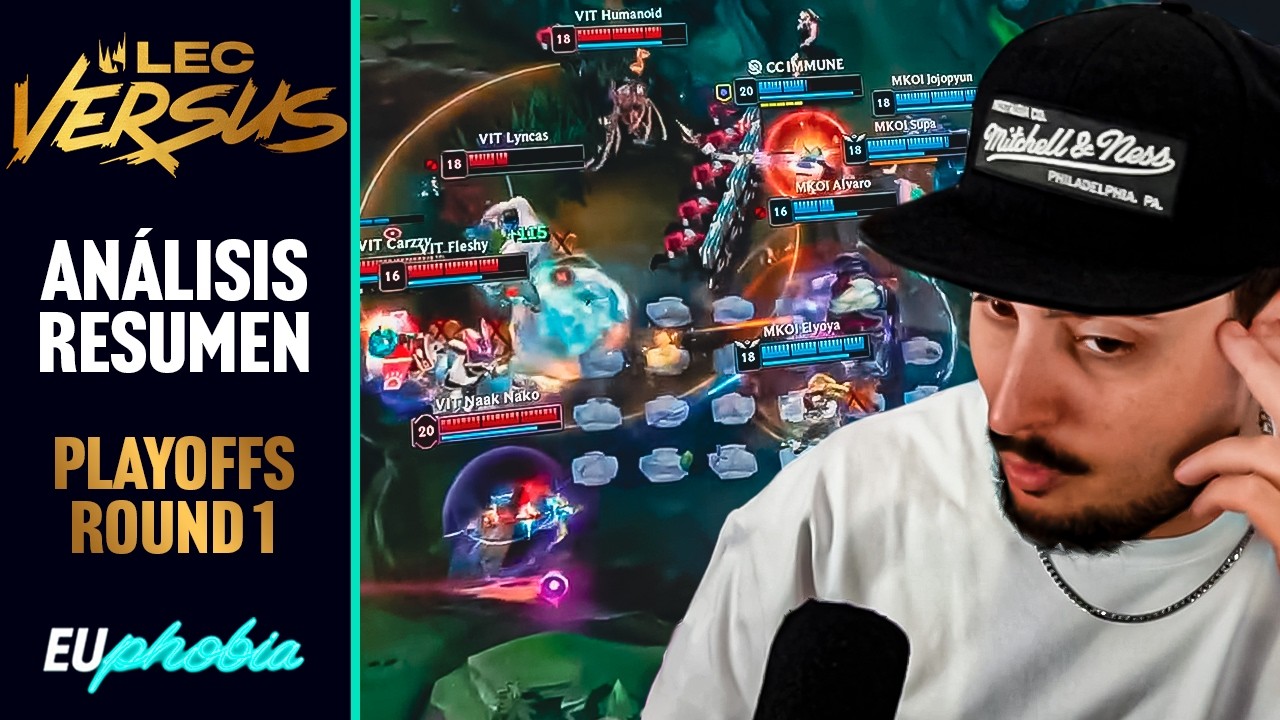 ¿Polémica en el MKOI vs Vitality? NAVI sigue fuerte y Fnatic en caída libre | EUPHOBIA | LEC VERSUS