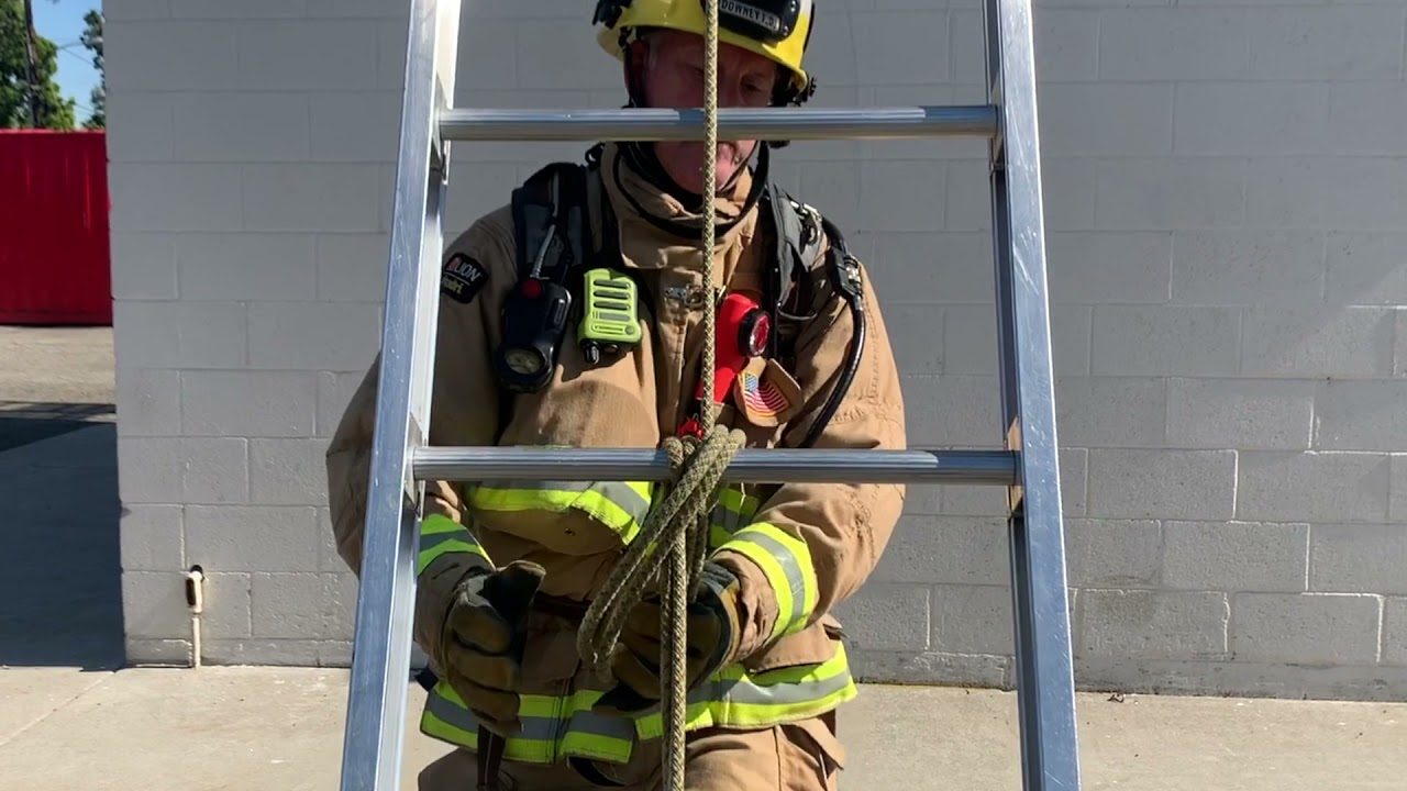 How to tie a Bangor Knot for Downey Fire Department personnel only