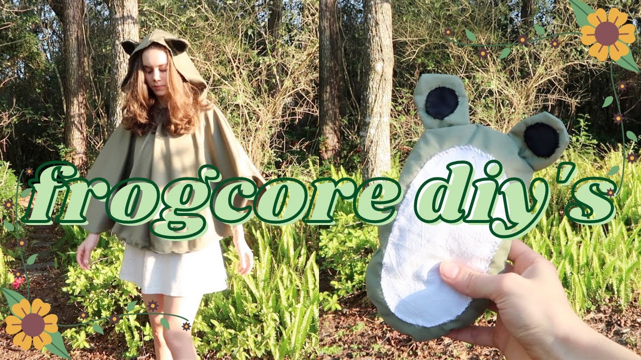 FROGCORE DIY’s | goblincore, cottagecore, frogcore DIY’s