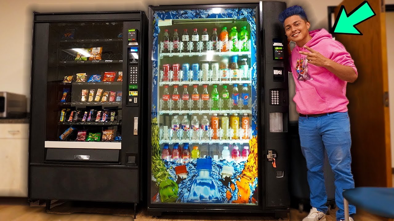 My Brand NEW Vending Machine LOCATION!