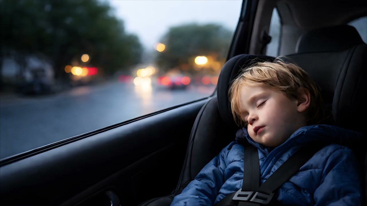 Szum Jazdy Samochodem 8H 👶💤 | Dźwięk do Snu Niemowląt i Spokojnej Nocy